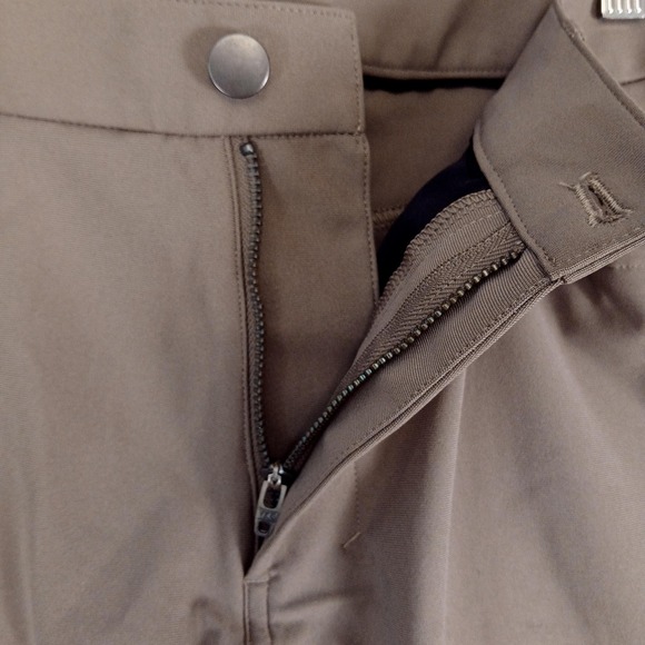 Lululemon Pants Mens 32 Brown Recycled Polyester Stretch Athletic Casual LM5A015 - Picture 2 of 11